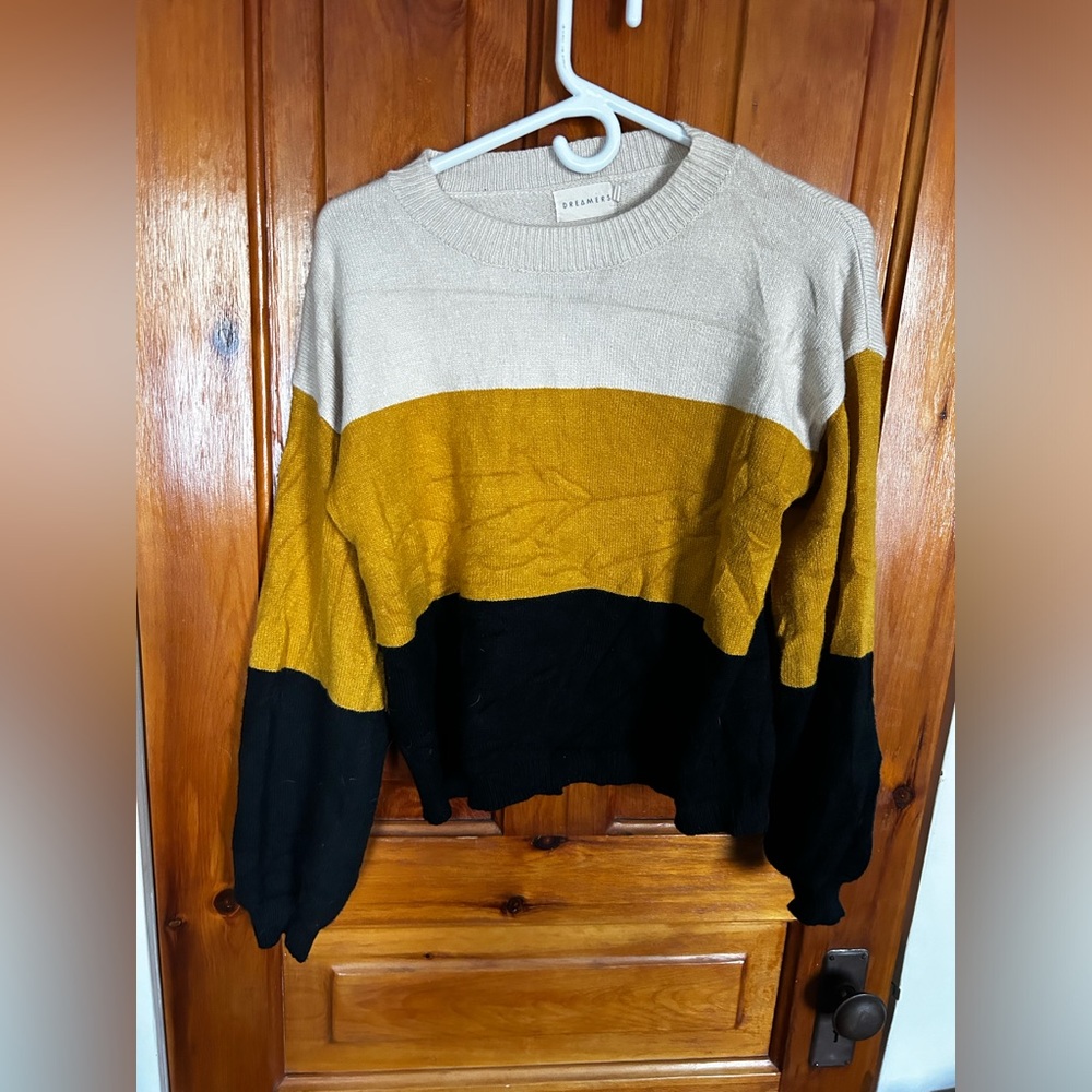 Dreamers small colour block knit